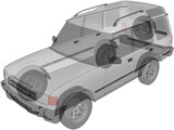 Land Rover Discovery (1996) 3D Model