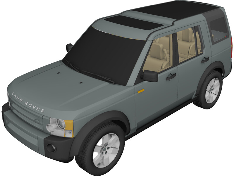 Land Rover Discovery 3 3D Model