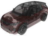 Land Rover Discovery Sport (2016) 3D Model