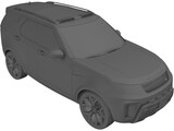 Land Rover Discovery SVR(2019) 3D Model