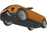 Land Rover Evoque Cabriolet 3D Model