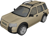 Land Rover Freelander Td4 (2004) 3D Model preview