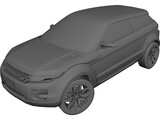 Land Rover LRX Concept 3D Model preview