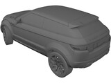 Land Rover LRX Concept 3D Model