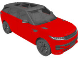 Land Rover Range Rover Sport (2023) 3D Model