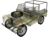 Land Rover Series IIa 88 3D Model