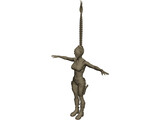 Lara Croft 3D Model preview