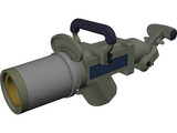 Large Refuelling Nozzle 3D Model