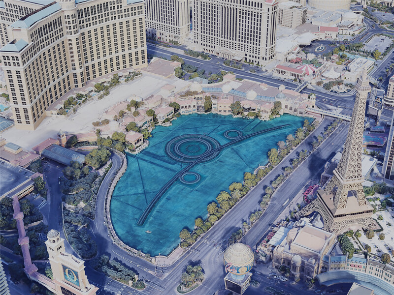 Las Vegas City, The Strip, USA (2021) 3D Model