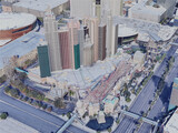 Las Vegas City, The Strip, USA (2021) 3D Model