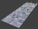 Las Vegas City, The Strip, USA (2021) 3D Model
