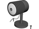 Laser Power Sensor 3D Model preview