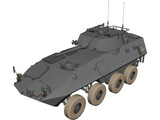 Lav 25 Piranha 3D Model preview