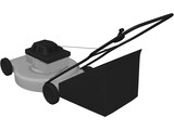 Lawn Mower 3D Model