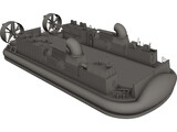 LCAC Hovercraft 3D Model preview