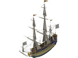 Le Soleil Royal Ship Of Line 3D Model preview