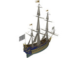 Le Soleil Royal Ship Of Line 3D Model