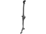 Leg Right 3D Model preview