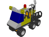 LEGO 6565 Construction Crew Utility Truck 3D Model preview
