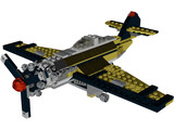 Lego Airplane 3D Model preview