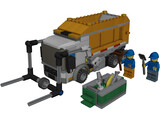 LEGO City Garbage Truck 3D Model preview