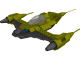 LEGO Naboo Starfighter N1 3D Model preview