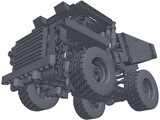 Lego Technic 42035 Mining Truck (2015) 3D Model