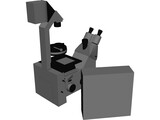Leica Fluorescence Microscope 3D Model preview