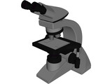 Leica Optical Microscope 3D Model