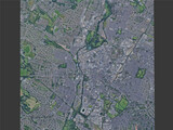 Leicester City, UK (2024) 3D Model