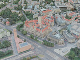 Leipzig City, Germany (2020) 3D Model