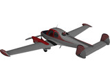 Let L-200 Morava 3D Model preview