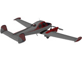 Let L-200 Morava 3D Model