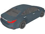Lexus ES350 (2016) 3D Model