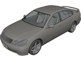 Lexus GS300 3D Model preview