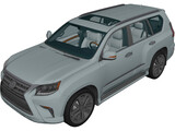 Lexus GX460 (2014) 3D Model preview