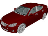 Lexus IS 350 (2006) 3D Model preview