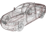 Lexus IS 350 (2006) 3D Model