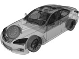 Lexus IS-F (2009) 3D Model