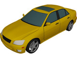 Lexus IS300 (2001) 3D Model preview