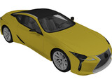 Lexus LC 500 (2017) 3D Model
