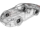 Lexus LF-A Concept (2007) 3D Model