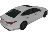 Lexus LS XF50 F Sport (2018) 3D Model