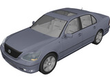 Lexus LS330 3D Model preview