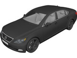Lexus LS460 3D Model preview