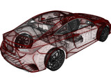 Lexus RC 350 (2015) 3D Model