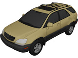 Lexus RX300 (1998) 3D Model preview