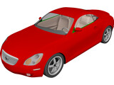 Lexus SC430 (2003) 3D Model preview