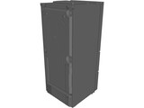 LG Refrigerator 3D Model