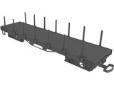 LGB Flatcar 3D Model
